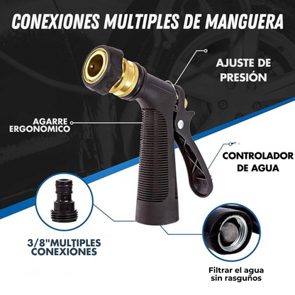 Pulverizador de Lavado CarWash para Vehiculos | Accesorios Incluidos